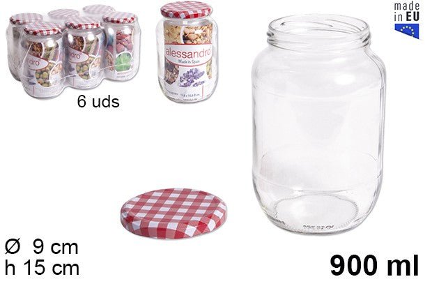BOTE CRISTAL MULTIUSO 900ML