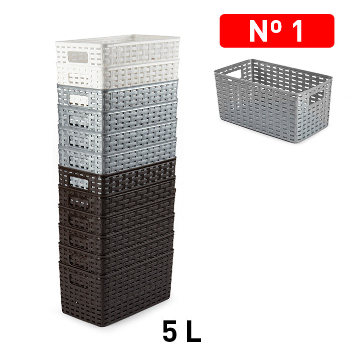 CESTA RATTAN No.1 5 L 28 x 15 CM