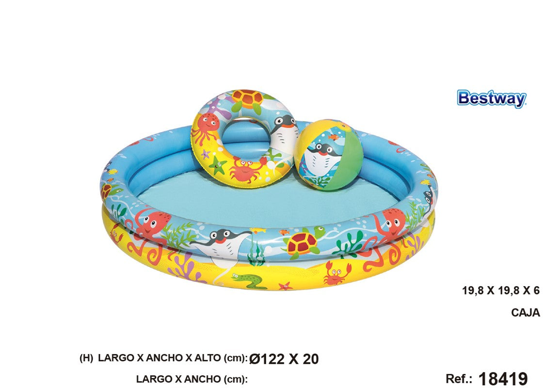 PISCINAS. 3 ART. CONJUNTO.