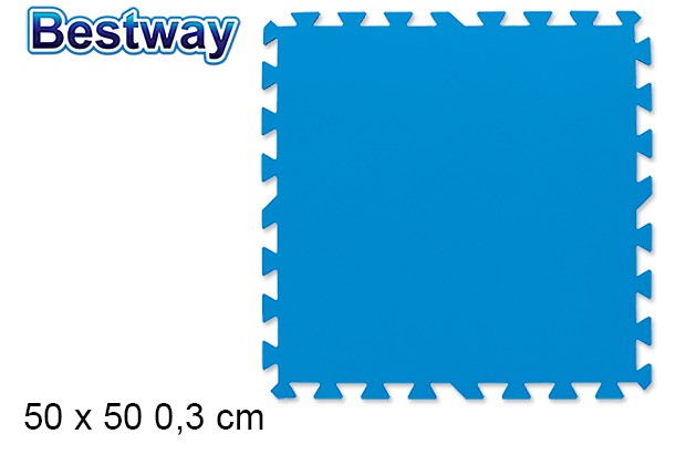 9 LAMINAS 50x50 ESPONJA SUELO PISCINA BW