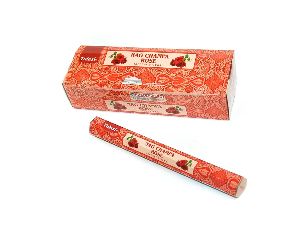 15 STICKS INCIENSO NAG CHAMPA ROSAS