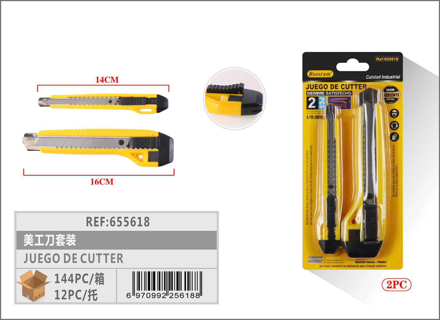 JUEGO DE CUTTER