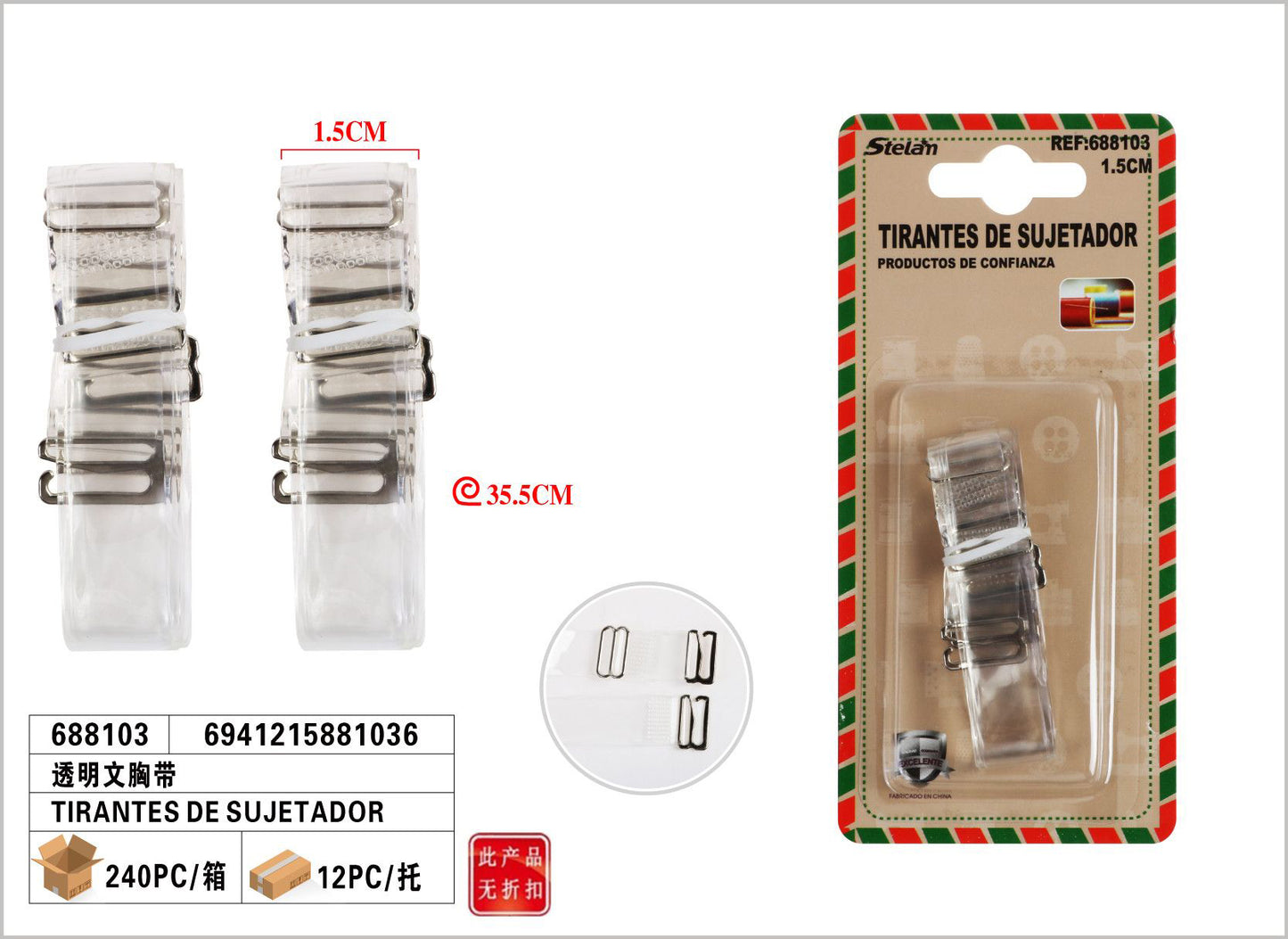 Tirantes de sujetador