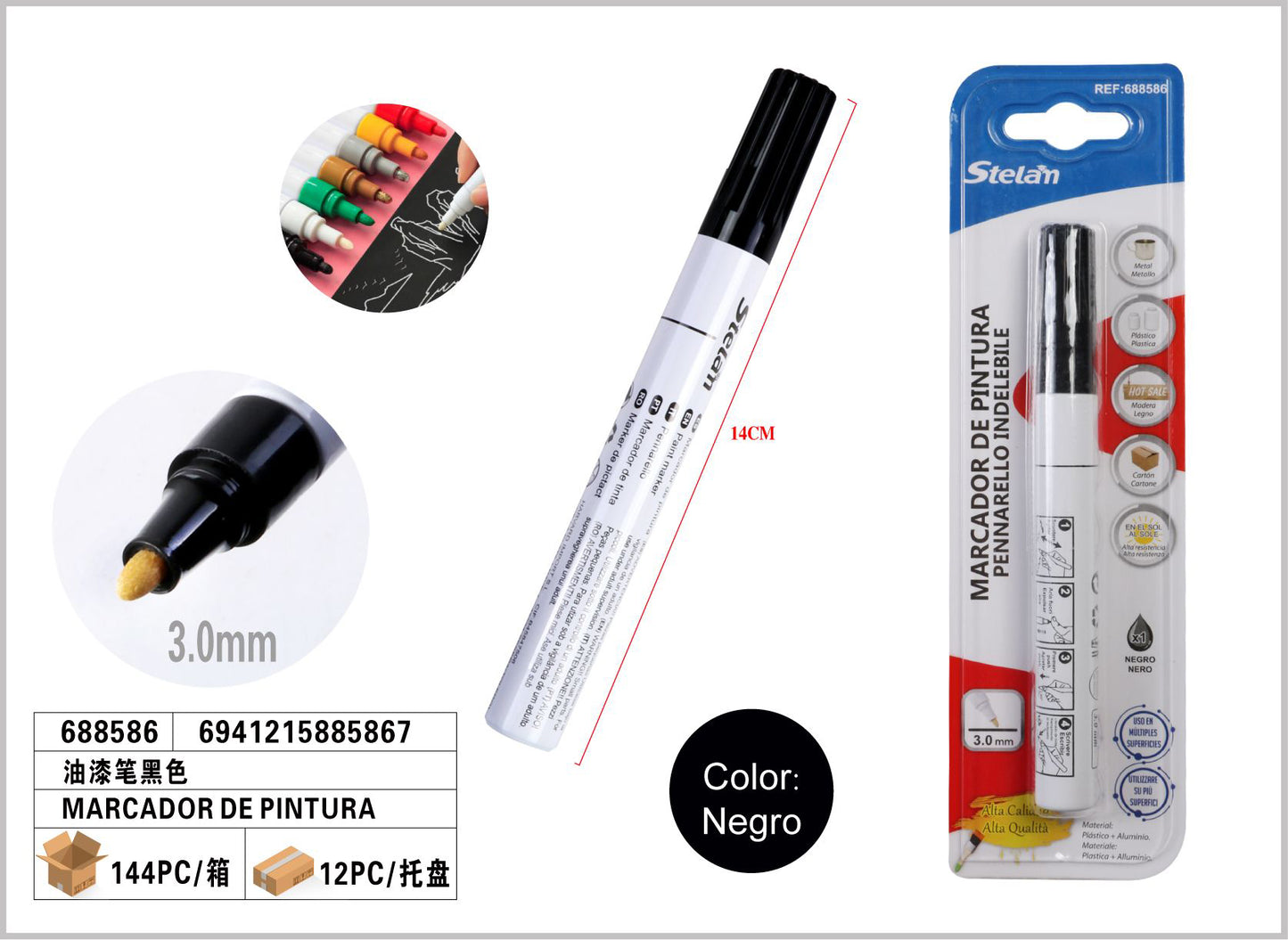 MARCADOR DE PINTURA