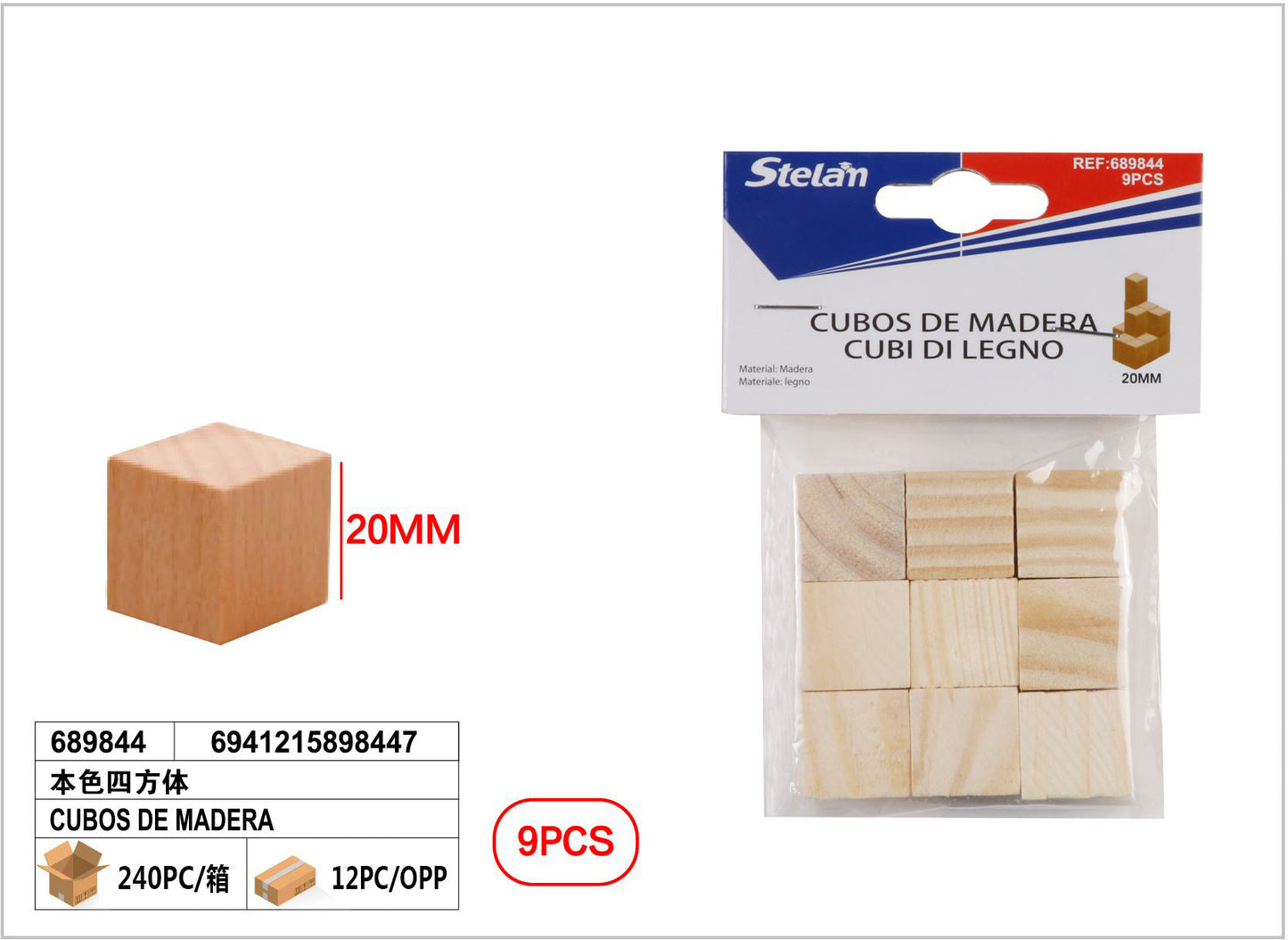 CUBOS DE MADERA