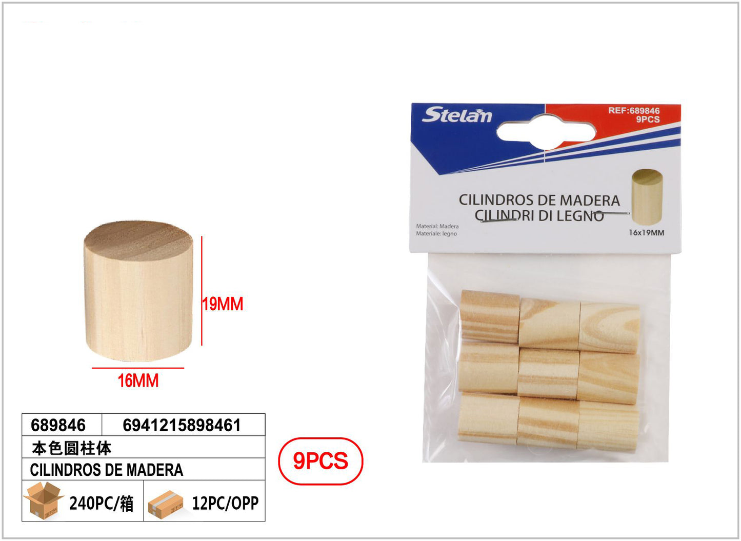 CILINDROS DE MADERA