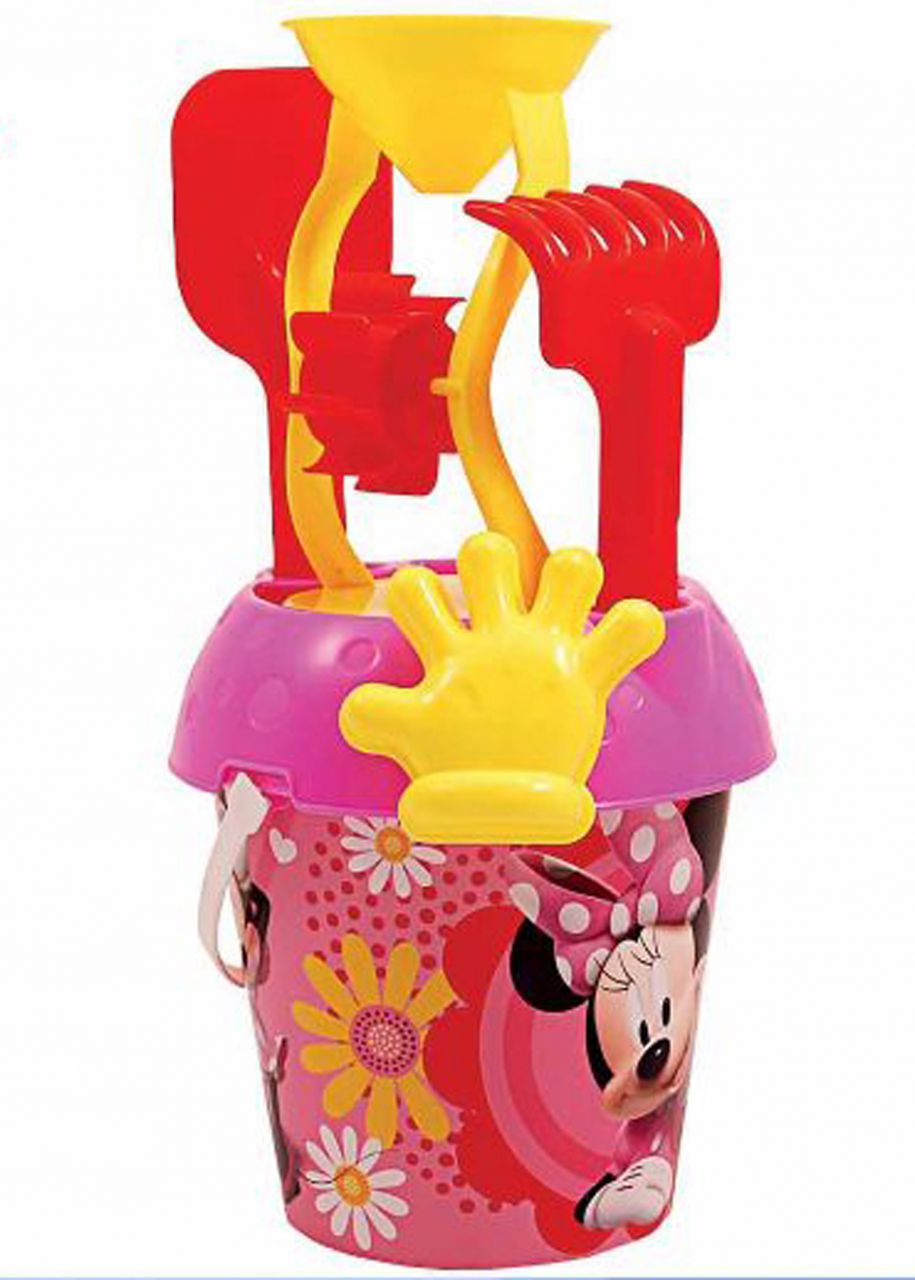 Set Playa 6 piezas Cubo 18cm Minnie