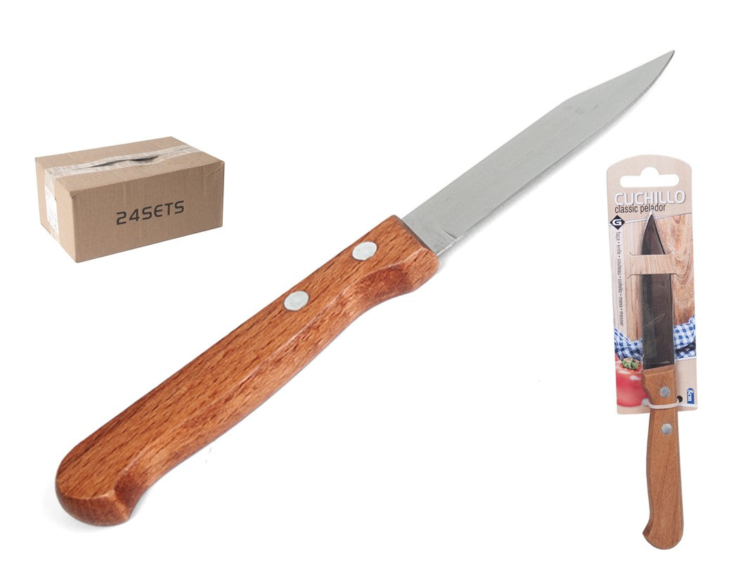 CUCHILLO CLASSIC PELADOR 8 CM - A. INOX.