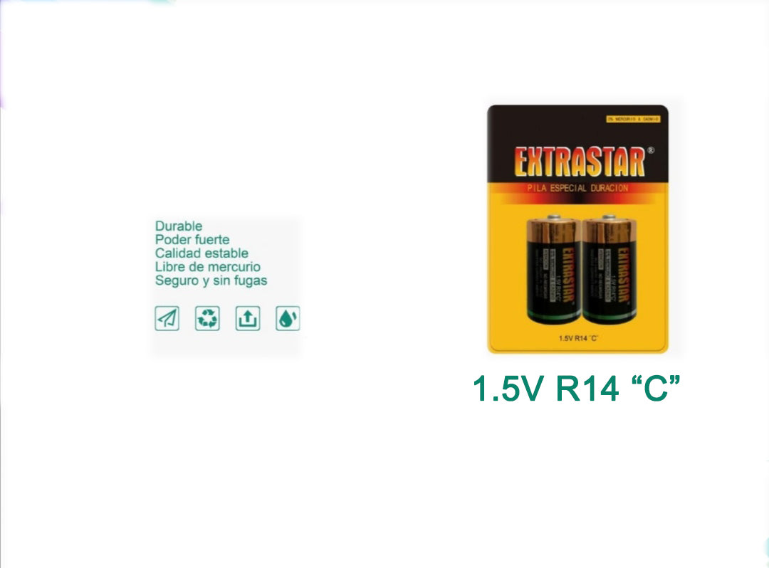 PILA EXTRASTAR E14 C