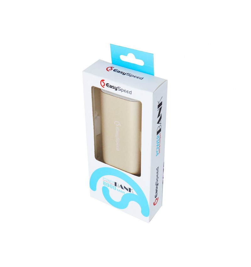Power Bank Metalizado 8000 mah