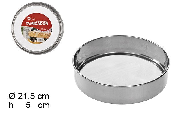 TAMIZADOR ACERO 21.5cm