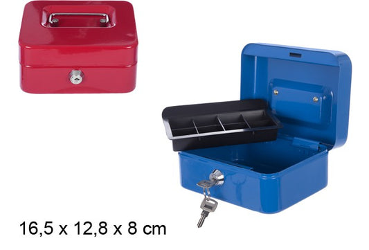 CAJA CAUDALES 16.5x13x8cm