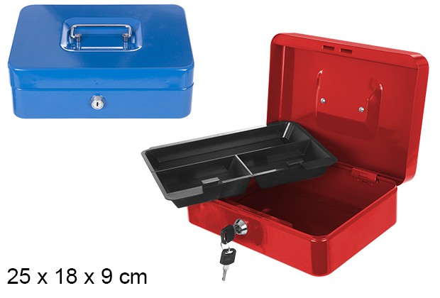 CAJA CAUDALES 25x18x9cm