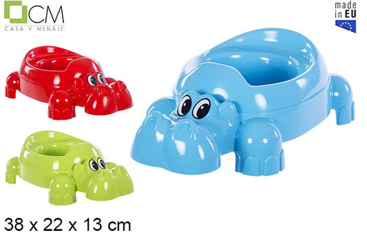 ASIENTO ORINAL BEBE HIPOPóTAMO COLORES SURTIDOS