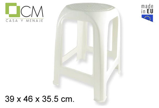 TABURETE BLANCO GRANDE