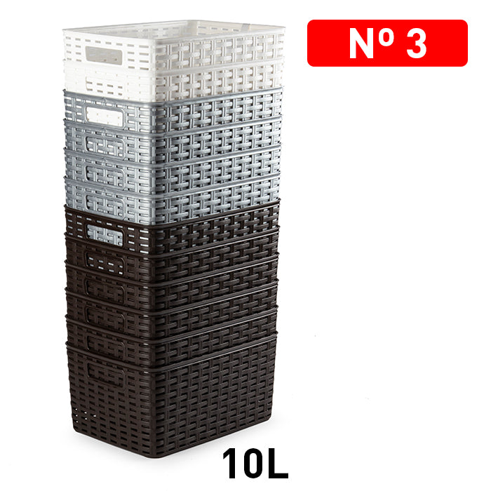 CESTA RATTAN NO. 3 10 L 24 X 33,5 CM
