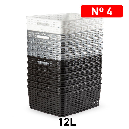 CESTA RATTAN NO. 4 12 L 30 X 37,5 CM