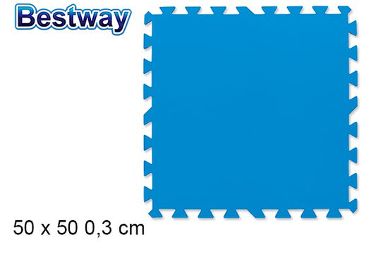 9 LAMINAS 50x50 ESPONJA SUELO PISCINA BW