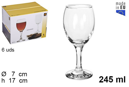 COPA CRISTAL VINO ALEXANDER 245ml