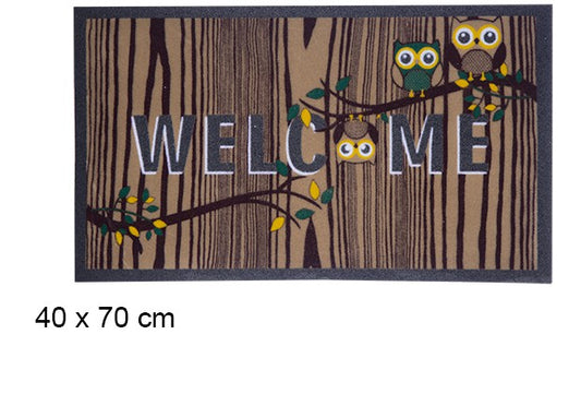 FELPUDO FLOMAT BUHOS 40X70