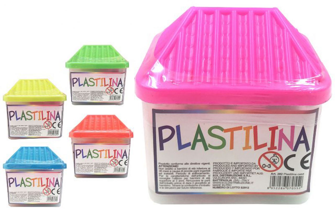 Plastilina Casa 12 und.