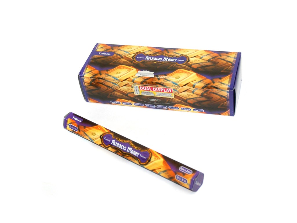 20 STICKS INCIENSO ATRACCION DINERO