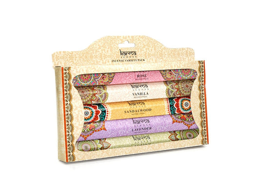 PACK 5 INCIENSOS HEXAG. 15 STICKS