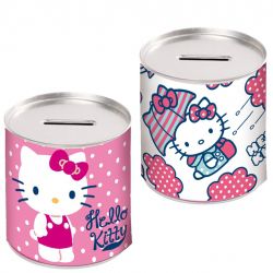 HUCHA METAL 11.5X10CM HELLO KITTY LOVE