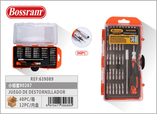 JUEGO DE DESTORNILLADOR