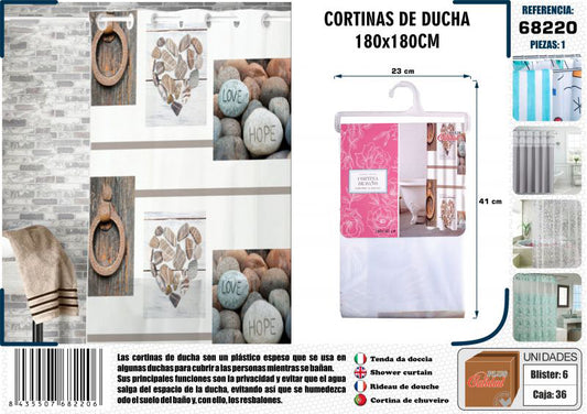 CORTINA DE BANO