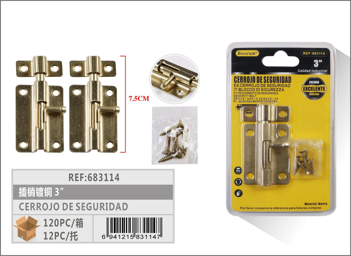 CERROJO DE SEGURIDAD