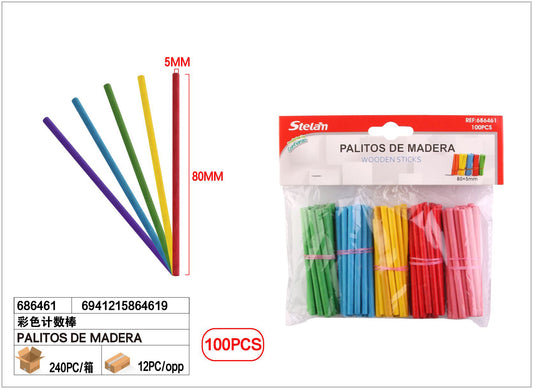 PALITOS DE MADERA