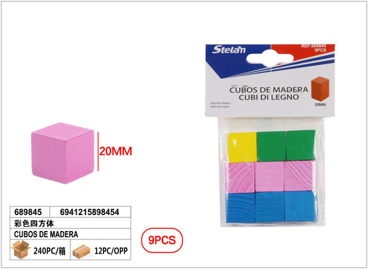 CUBOS DE MADERA