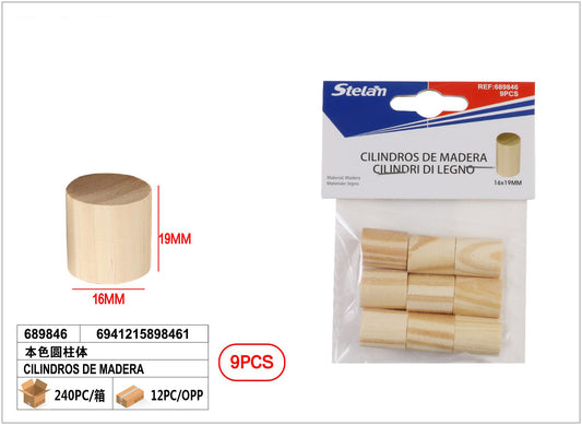 CILINDROS DE MADERA