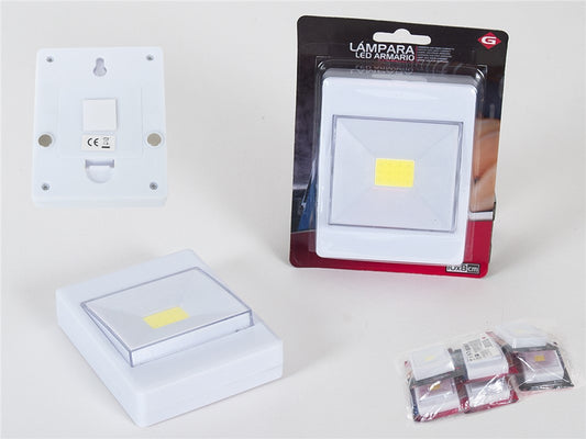 LAMPARA LED ARMARIO 10X8 CM