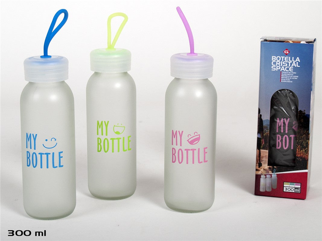 BOTELLA CRISTAL SPACE 300 ML 3 SURT