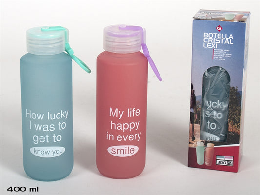 BOTELLA CRISTAL LEXI 300 ML 2 SURT