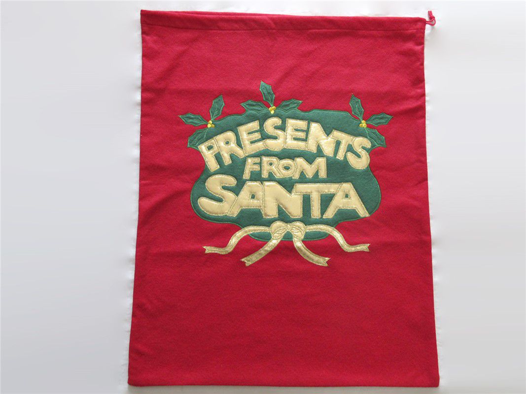 SACO REGALOS SANTA 60X65CM