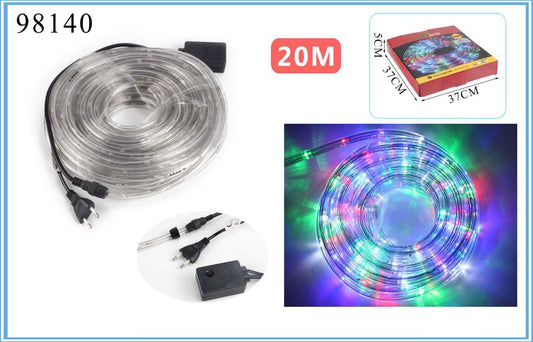 TUBO MIRCO LED 20METROS COLORE EXTERIOR