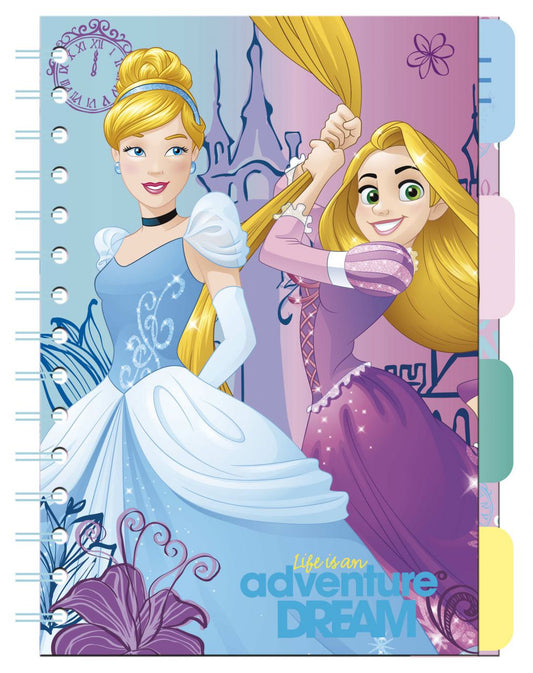 Libreta A5 marcadores Princesas