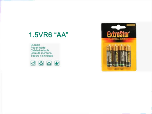 PILA EXTRASTAR R6 AA