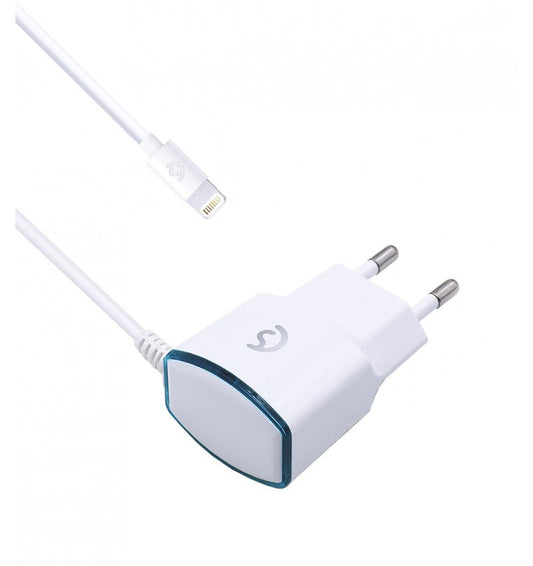 Cargador de Cable inseparable para Lightning  1.2A