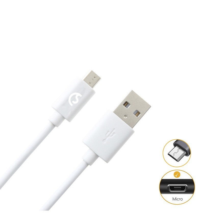 Cable USB para Micro USB 1M 2.4A V8