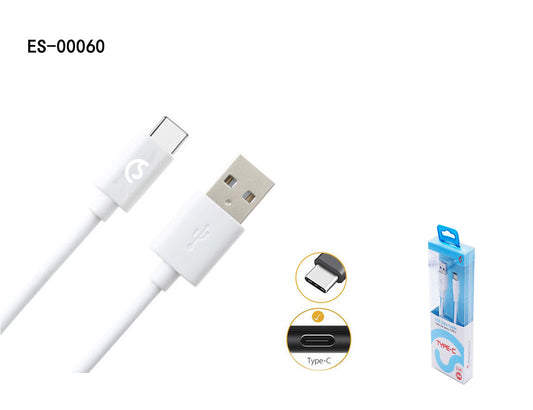 Cable USB para Tipo C 1M 2.4A