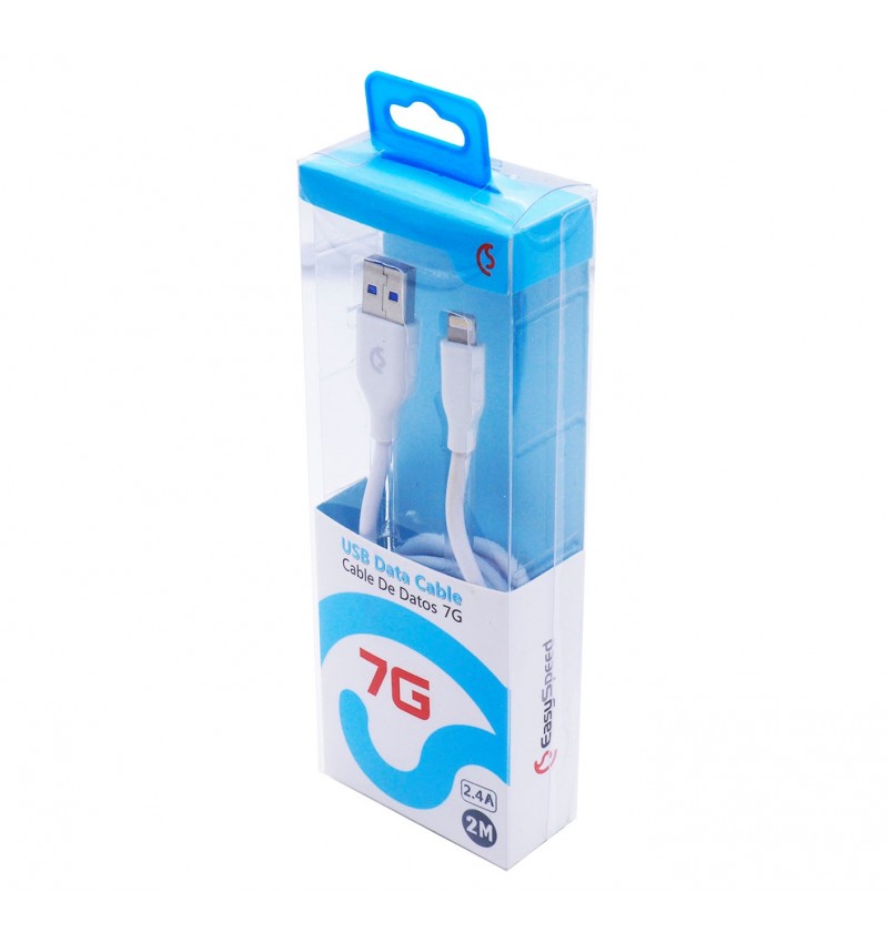 Cable USB para Lightning 2M 2.4A