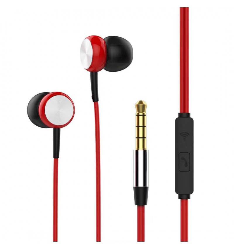 Auriculares con membrana estereo bass con microfono y control de llamada