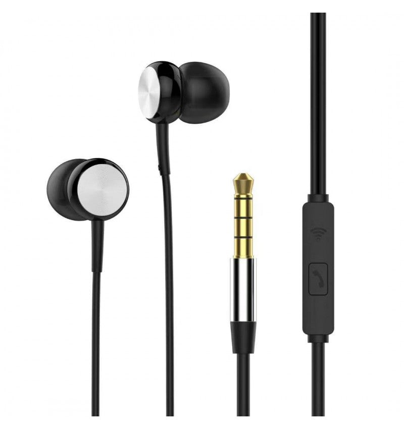 Auriculares con membrana estereo bass con microfono y control de llamada