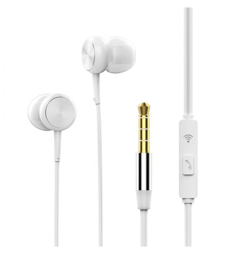 Auriculares con membrana estereo bass con microfono y control de llamada
