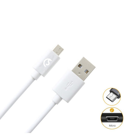 Cable USB para Micro USB 3M 2.4A V8