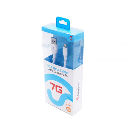 Cable USB para Lightning 3M 2.4A PARA IPHONE